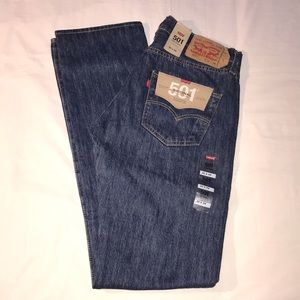 NWT Original LEVI'S® 501® Jeans Straight Leg 30 34